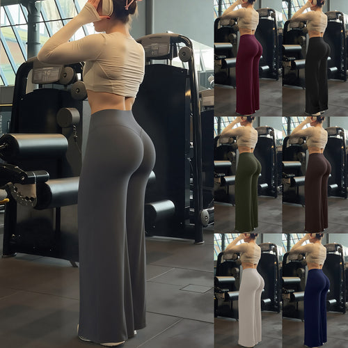 Damen Sportliche Hochbund-Leggings Drune