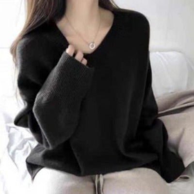 Damen lässiger Pullover Drune