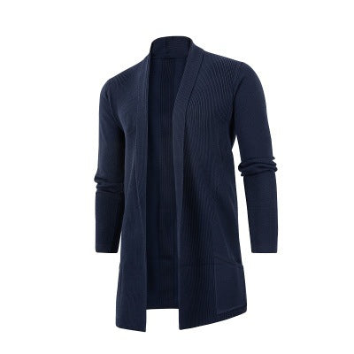 Herren Strickjacke mit offenem Schnitt und praktischen Taschen Drune
