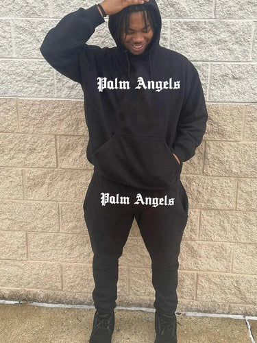 Herren Sweatsuit mit großflächigem Frontdruck Drune