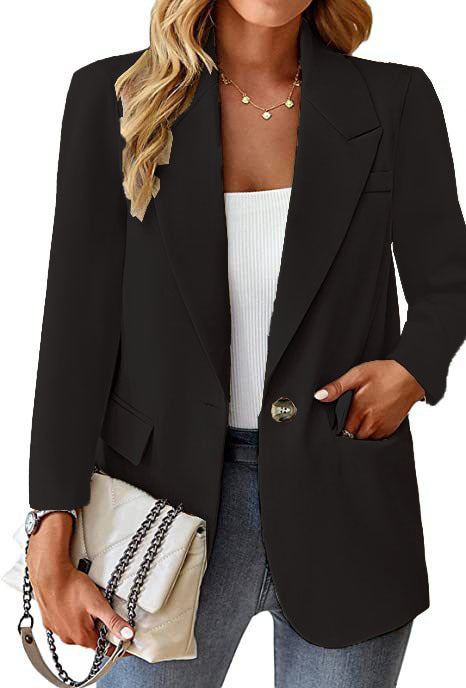 Damen eleganter Oversize-Blazer Drune