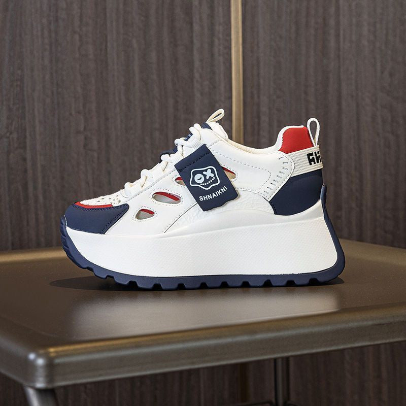 Damen Chunky Sneakers mit atmungsaktiver Mesh-Oberfläche und innovativer Dämpfung Drune