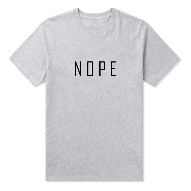 Damen T-Shirt mit modernem auffälligem Schriftzug Drune