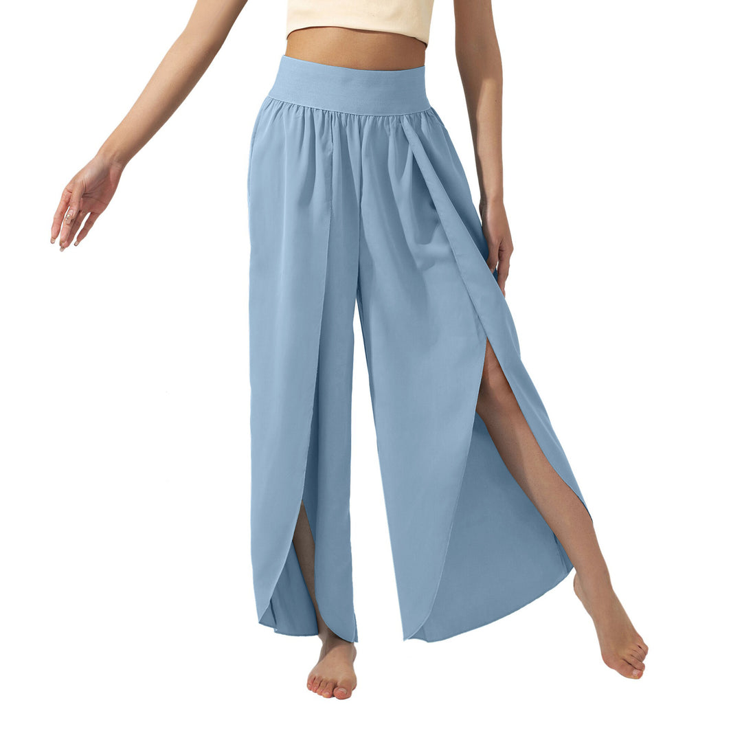 Damen luftige Culotte mit Seitenschlitzen Drune