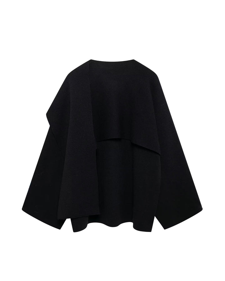 Drune | Schal Kurzer Strickmantel
