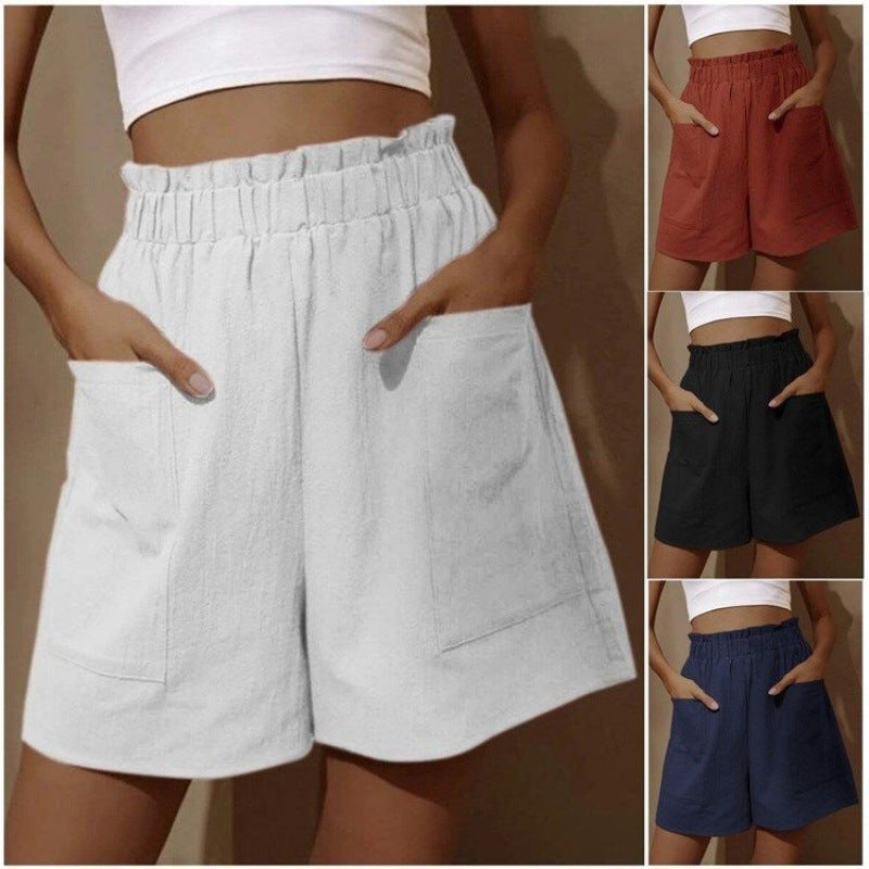 Damen Freizeithose mit elastischem Bund und praktischen Taschen Drune