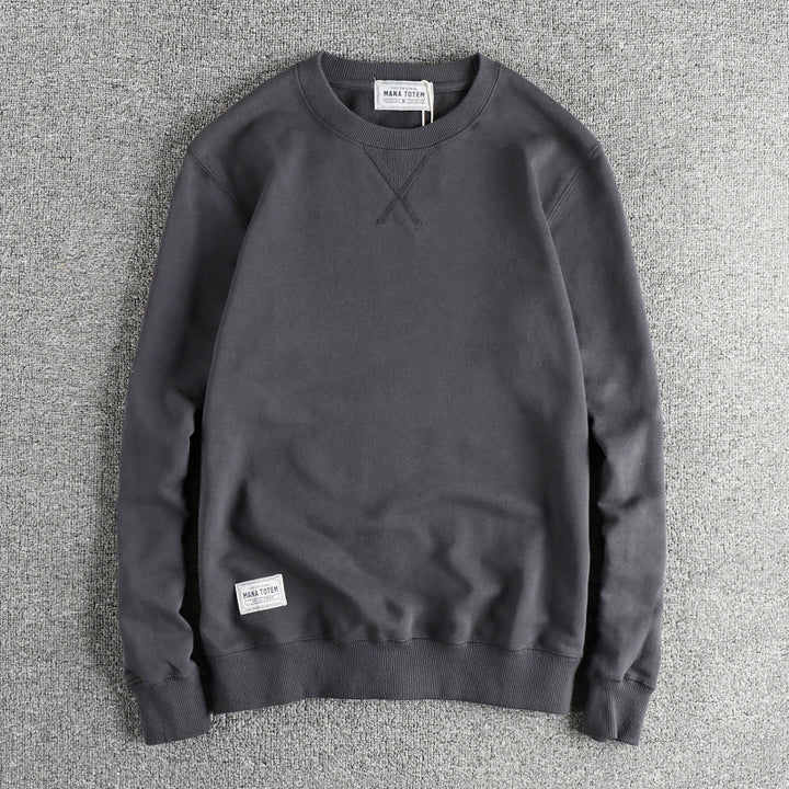 Damen Sweatshirt mit klassischem Rundhalsausschnitt und sportlicher Passform Drune