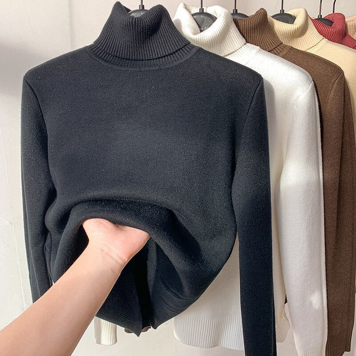 Drune | Rollkragenpullover mit Teddyfutter
