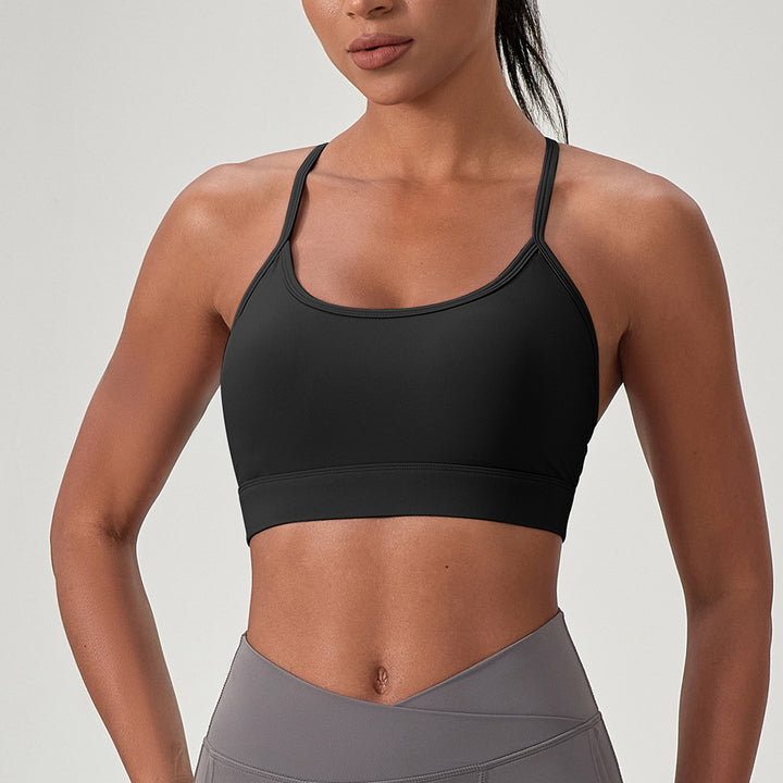 Damen Sport-Bustier mit verstellbaren Trägern und atmungsaktivem Material Drune