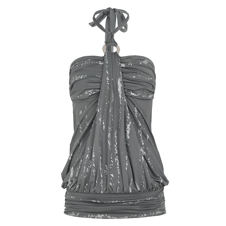 Damen Feierliches Neckholder-Kleid mit schimmerndem Effekt Drune