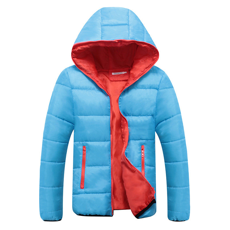Unisex nan leichte Steppjacke mit wattierter Isolierung, gefütterter Kapuze und verdeckten Reißverschlusstaschen Drune