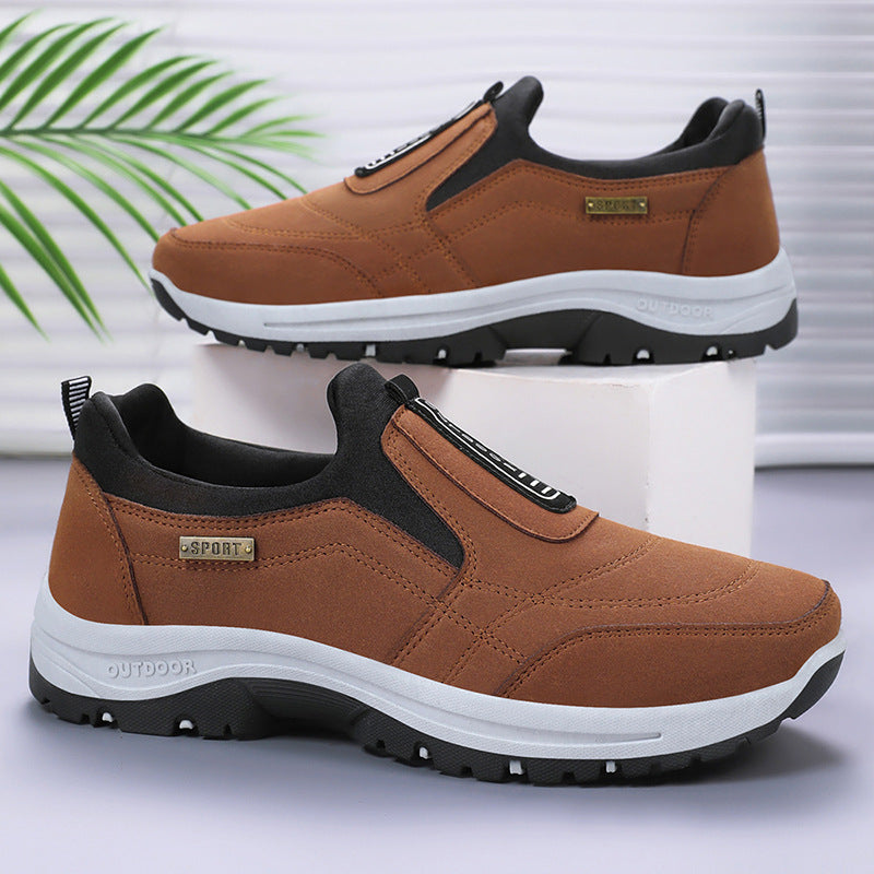 Herren nan sportlicher Outdoor-Slip-On Sneaker mit rutschfester Profilsohle Drune