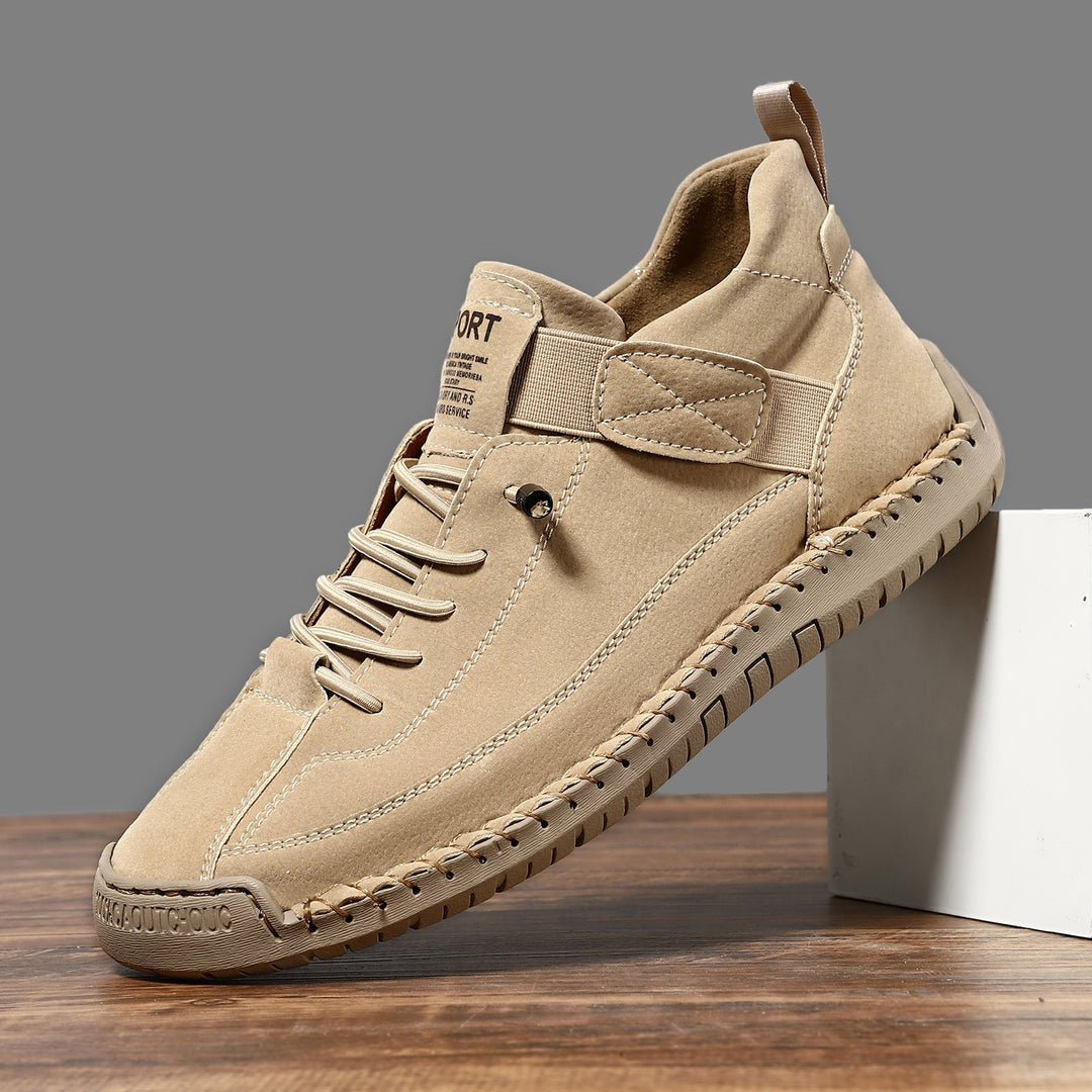 Damen Bequeme Freizeitschuhe mit elastischem Klettverschluss und atmungsaktiver Konstruktion Drune