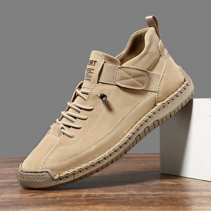 Damen Bequeme Freizeitschuhe mit elastischem Klettverschluss und atmungsaktiver Konstruktion Drune