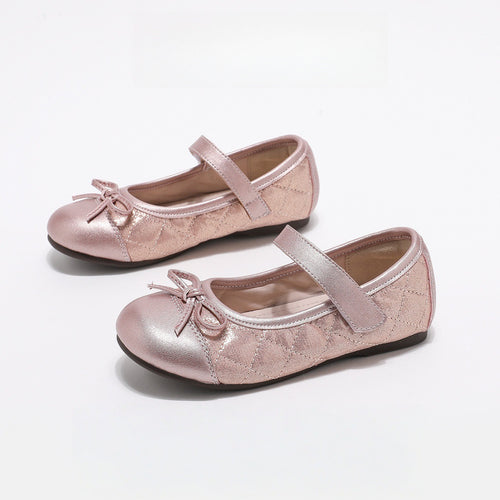 Mädchen Mary Jane Ballerinas mit glänzendem Obermaterial Drune