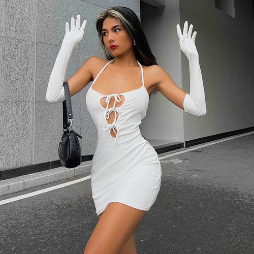 Damen Sexy Booty-Tunika mit langen Ärmeln Drune