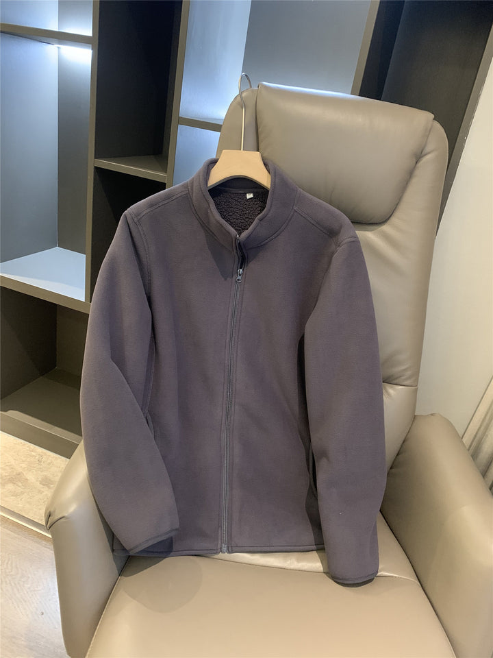 Damen Fleece-Jacke mit hohem Kragen und durchgehendem Reißverschluss Drune