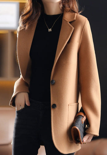 Drune | Dickes Tweed Herbstblazer für Damen