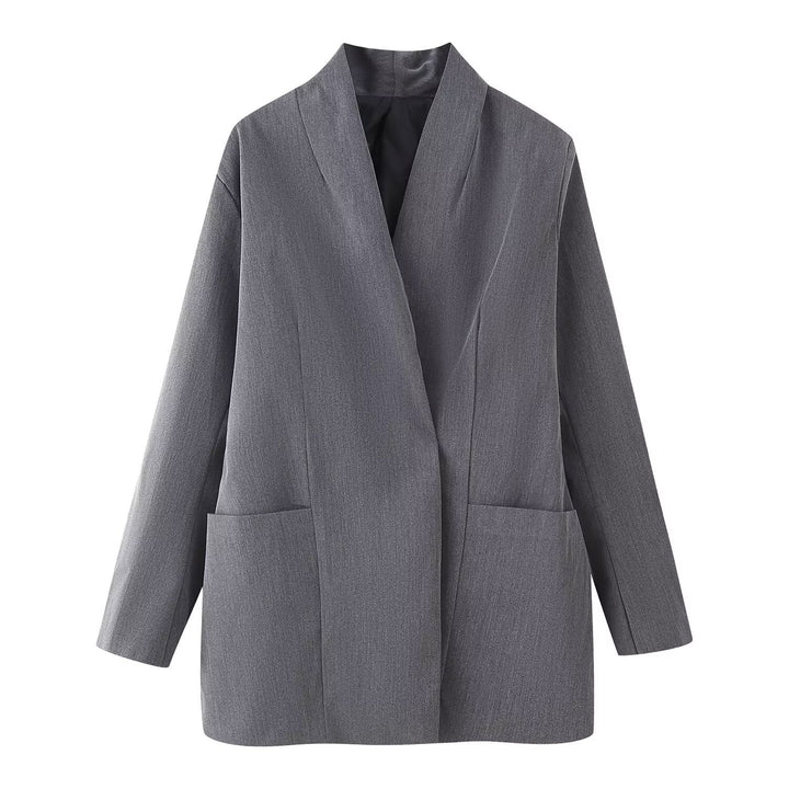 Damen Blazerjacke mit lässigem Schnitt Drune