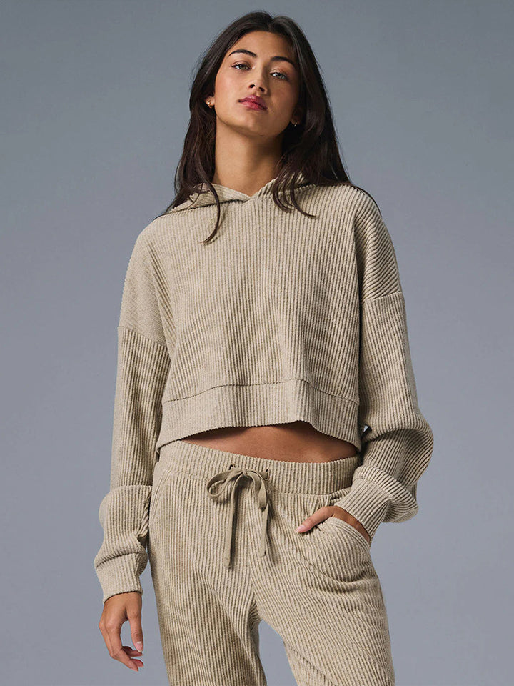 Damen lässiger und leichtgewichtiger Sweat-Anzug Drune