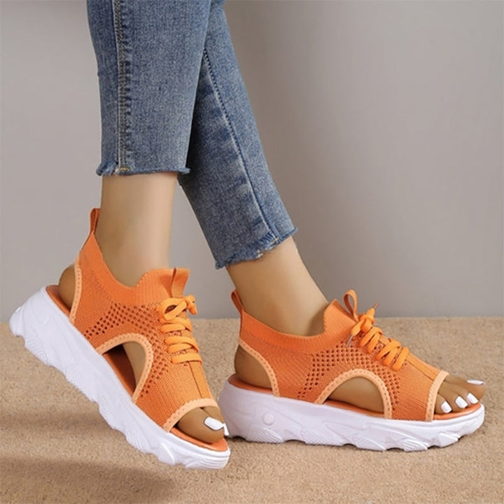 Drune | Orthopädische Plateausandalen