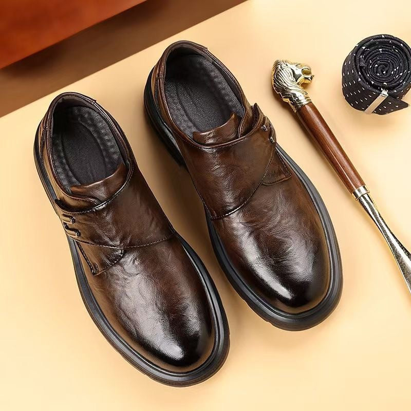 Herren Schnürschuhe mit hoher Tragekomfort und eleganter Lederoptik Drune