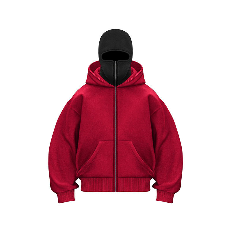 Damen Kapuzenjacke mit innovativem Design und praktischem Reißverschluss Drune