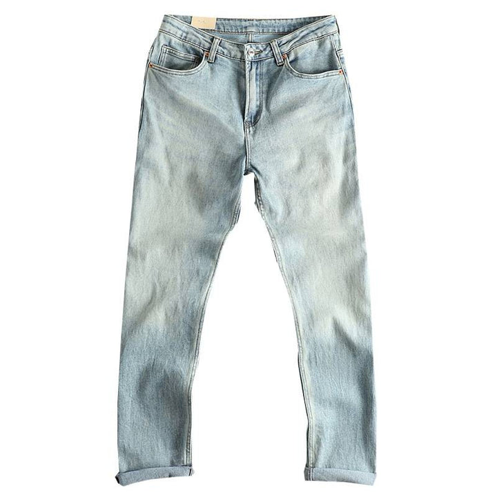 Damen Slim-Fit Jeans im authentischen Vintage-Look mit hohem Bund Drune