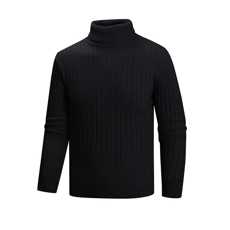 Herren Strickpullover mit Stehkragen Drune