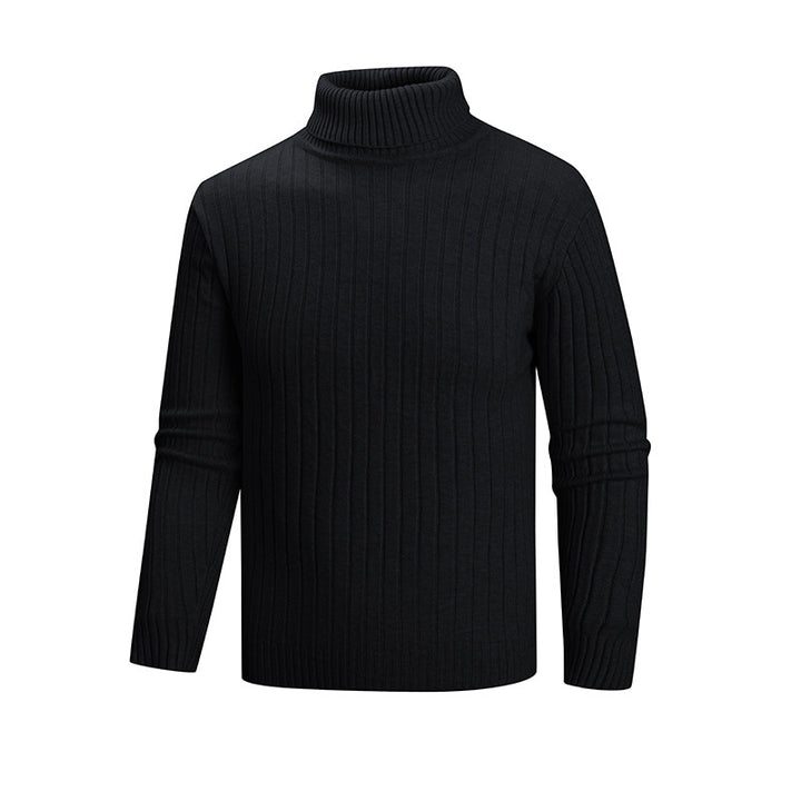 Herren Strickpullover mit Stehkragen Drune