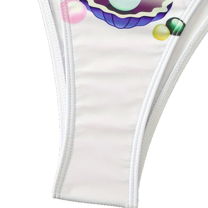 Damen Triangel-Bikini mit verspieltem Muschel-Design Drune
