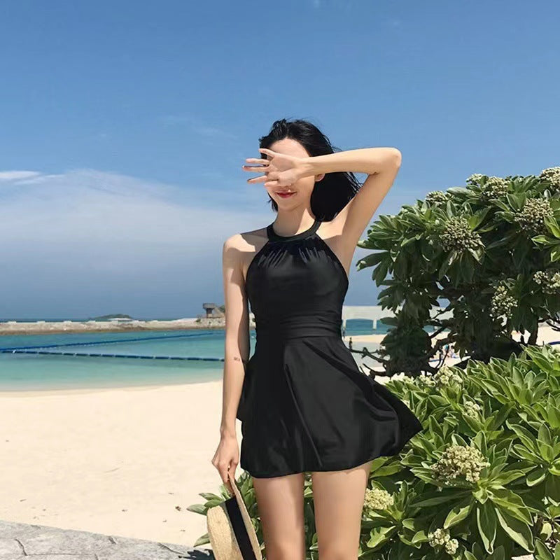 Damen Schwimmdress mit elegantem X-Träger-Design Drune