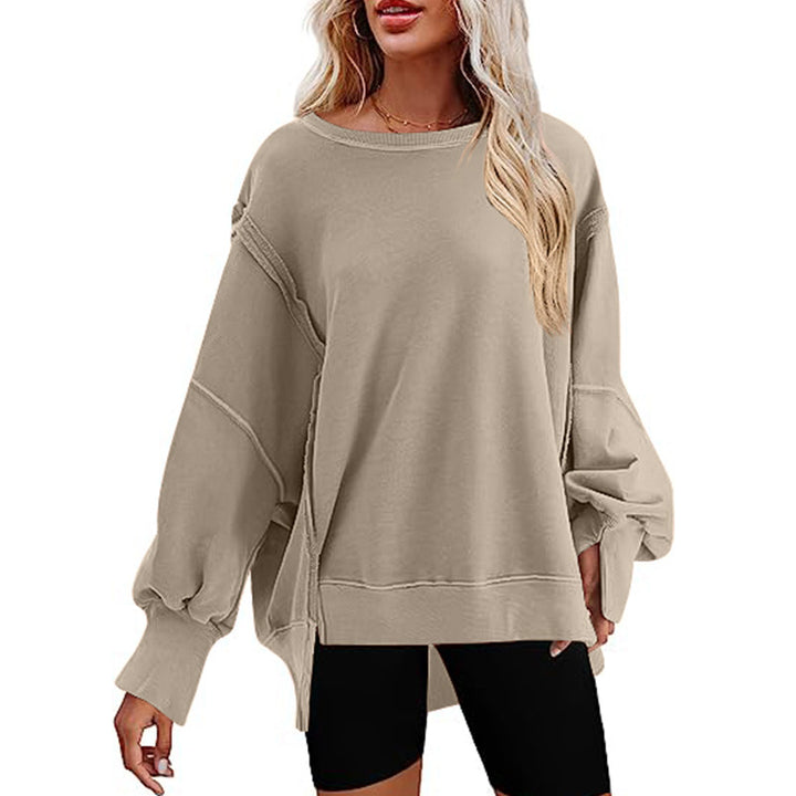 Damen Oversized Sweatshirt Drune