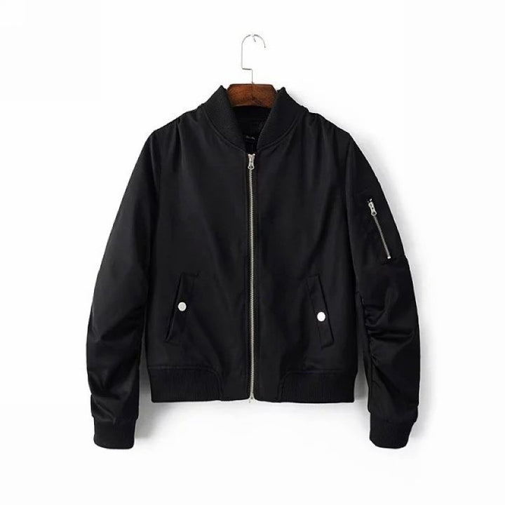 Damen Bomberjacke mit praktischen Taschen und sportlichem Schnitt Drune