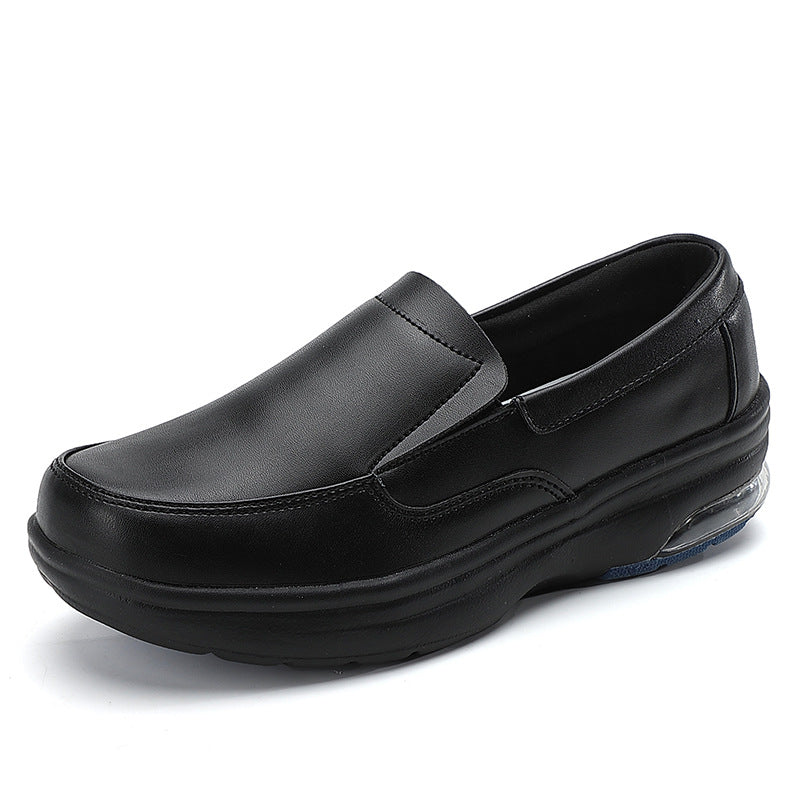 Herren nan ergonomischer Klinik-Slipper für Pflegepersonal mit Luftpolster-Fersendämpfung und rutschfester Profilsohle Drune