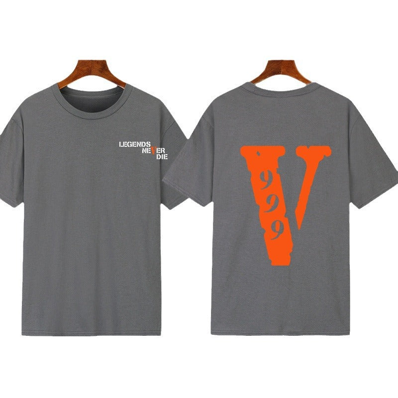 Damen Grafik T-Shirt mit originellem Schriftzug und kreativem Design Drune