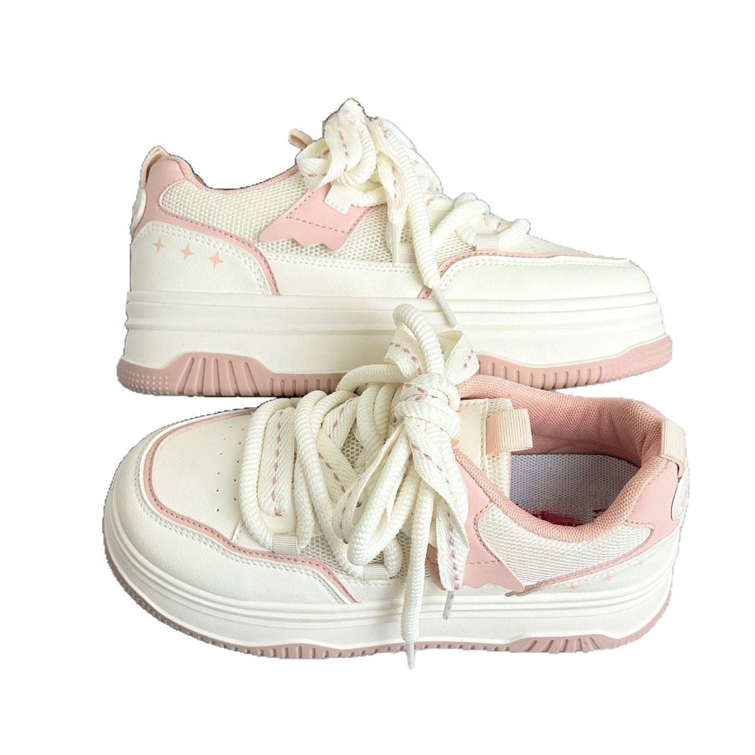 Damen Sportliche Sneaker mit dicker Sohle Drune
