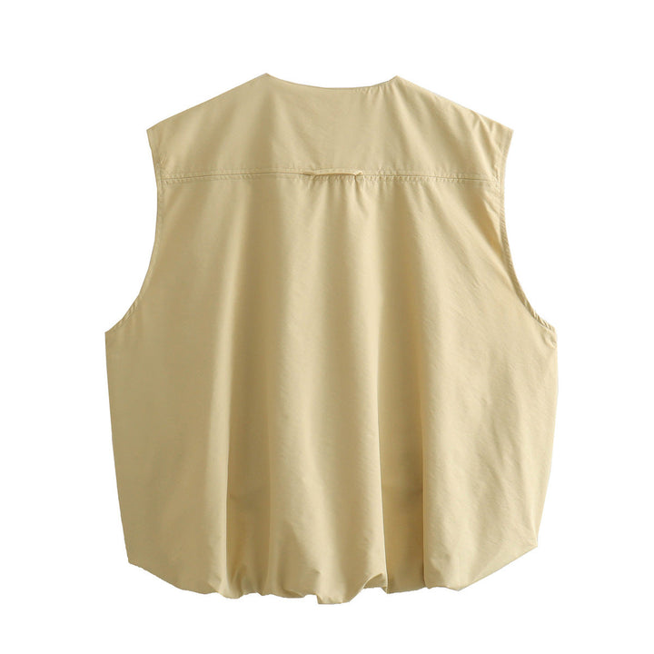 DruneMODE | Lockere Freizeit Cardigan Weste Tank Top