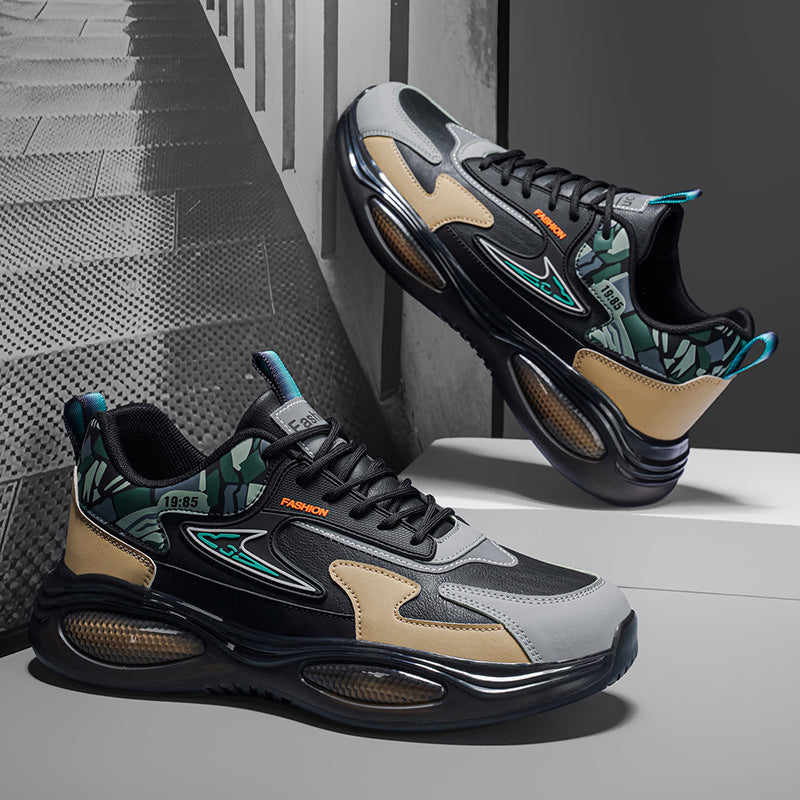 Damen Sportliche Sneakers mit dämpfender Sohle und modischen Akzenten Drune