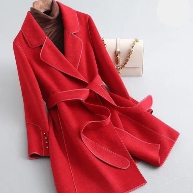 Drune | Peacoat - Maßgeschneiderte Eleganz - Weicher Wollmix - Herbst & Winter Chic