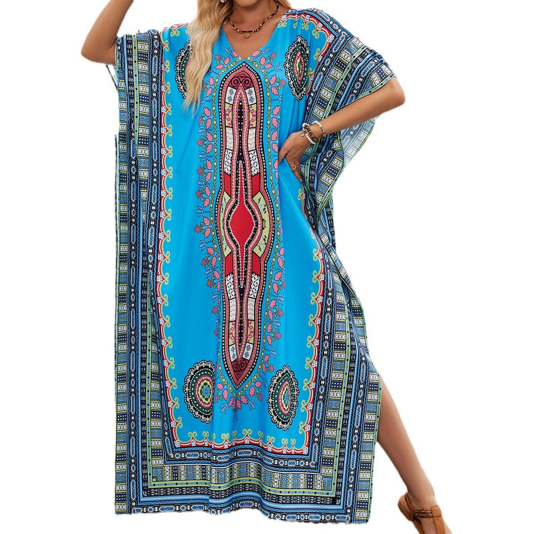 Femme Kaftan Maxi Kleid Drune