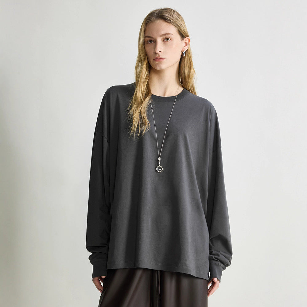 Damen Langarmshirt im minimalistischen Design Drune