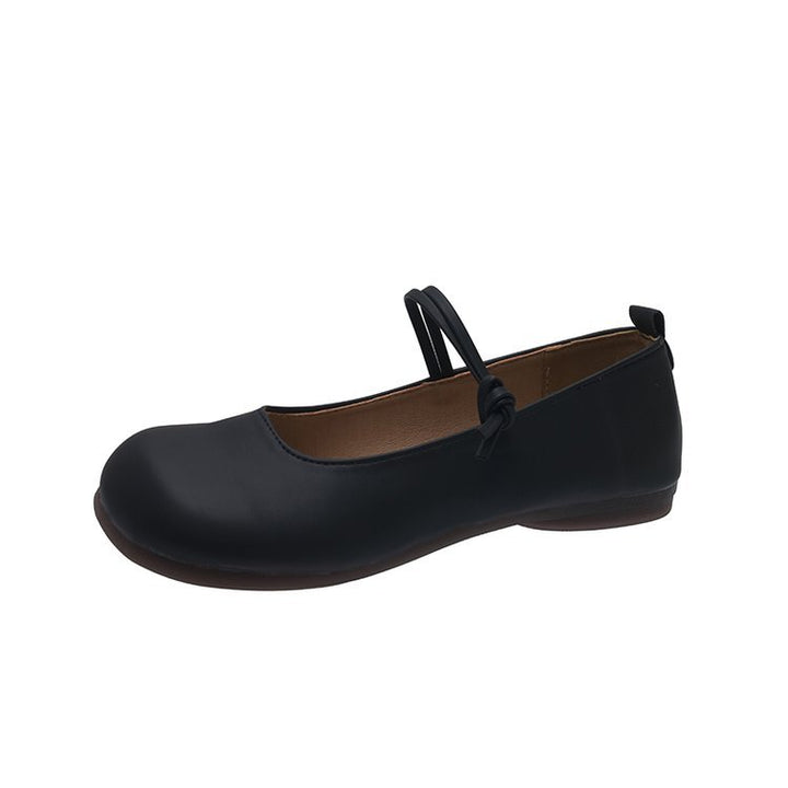 Damen Ballerinas mit elegantem Riemchen und flexiblem Innenfutter Drune