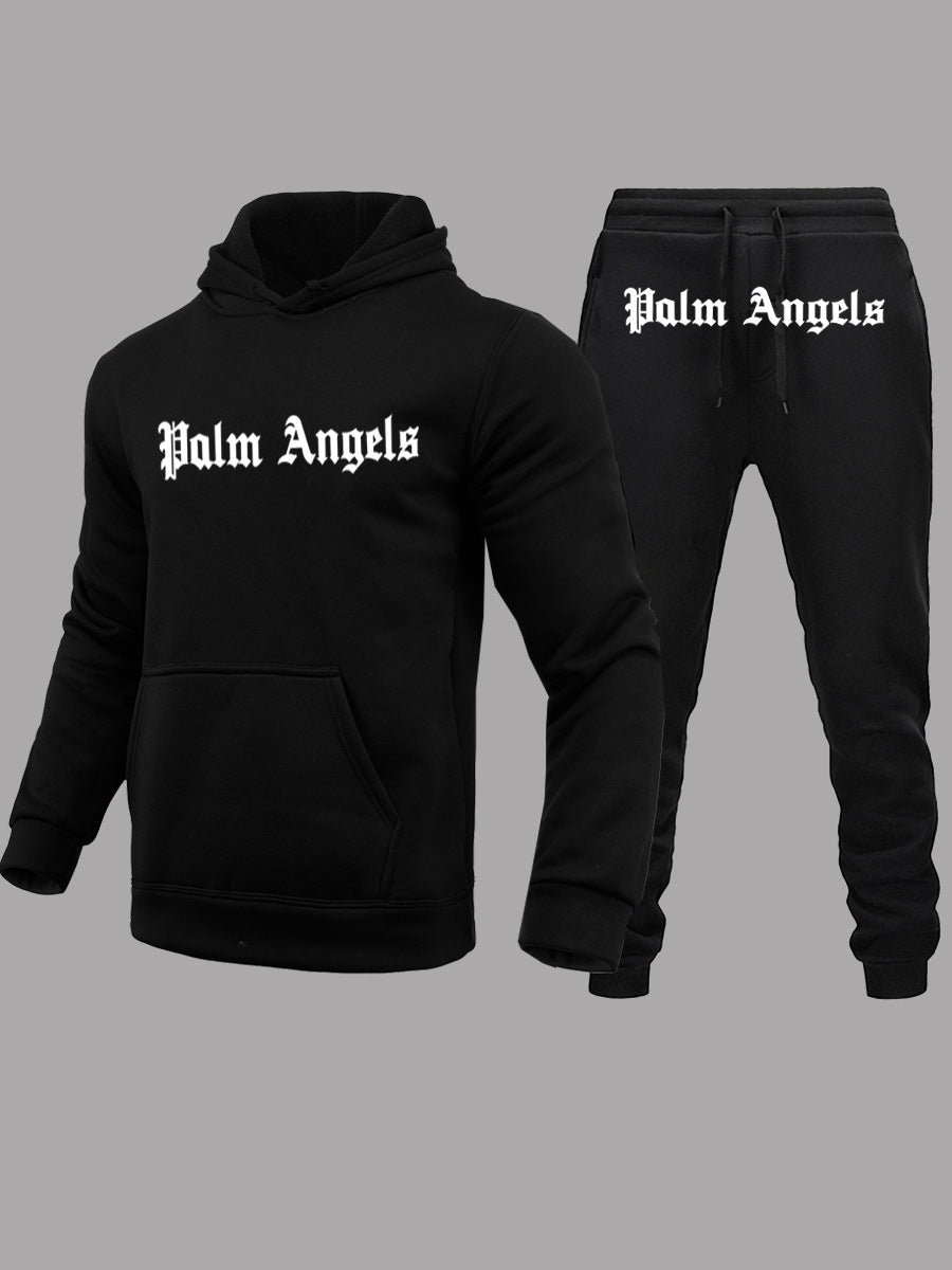 Herren Sweatsuit mit großflächigem Frontdruck Drune