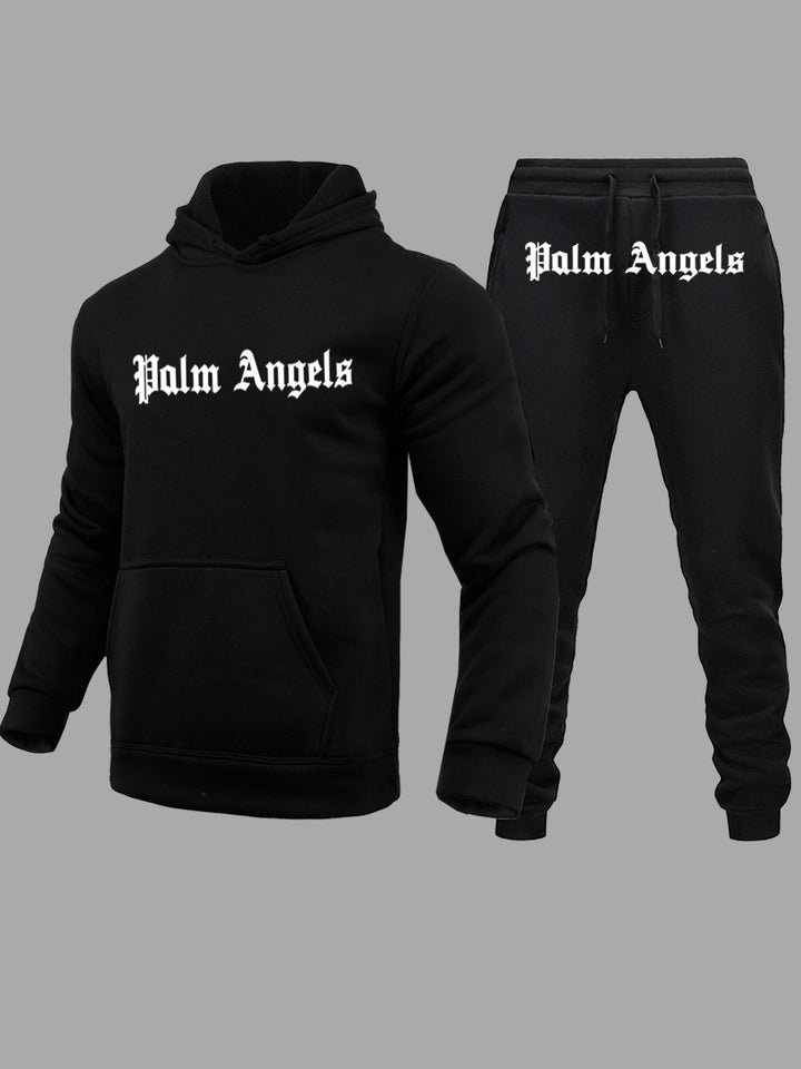 Herren Sweatsuit mit großflächigem Frontdruck Drune
