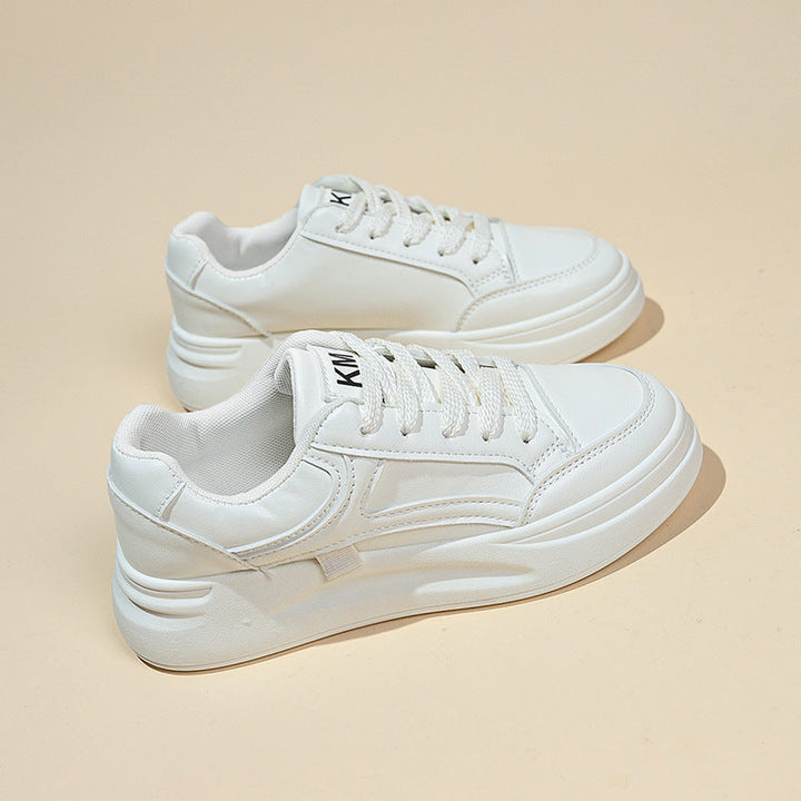 Damen Sportliche Sneakers mit dicker Sohle und weichem Innenfutter Drune
