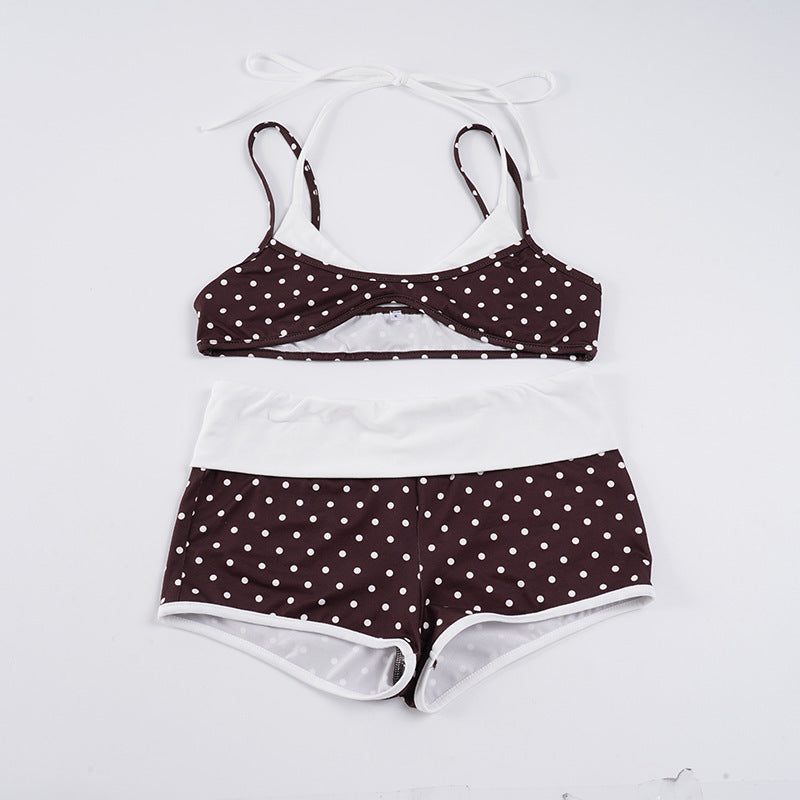 Damen Bikini-Set mit trendigem Punktedesign und modischem Schnitt Drune