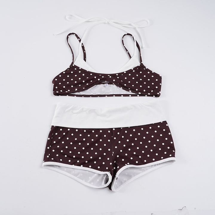Damen Bikini-Set mit trendigem Punktedesign und modischem Schnitt Drune