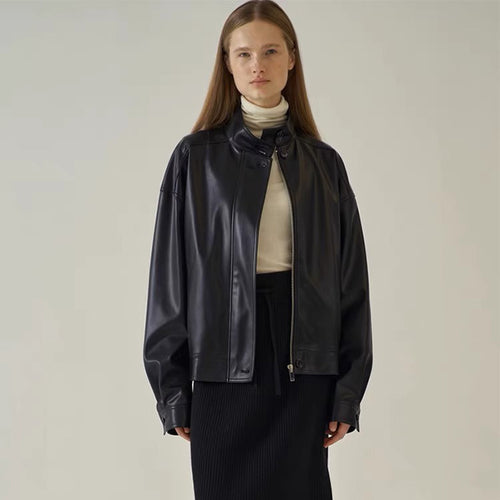 Damen Lederjacke Drune