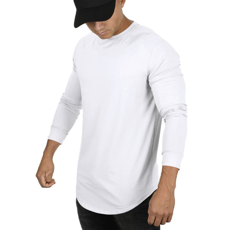 Herren Langarmshirt mit innovativem Schnitt und atmungsaktiver Struktur Drune